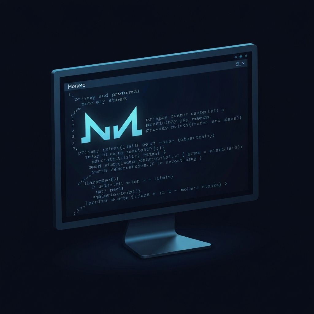 Monero screenshot